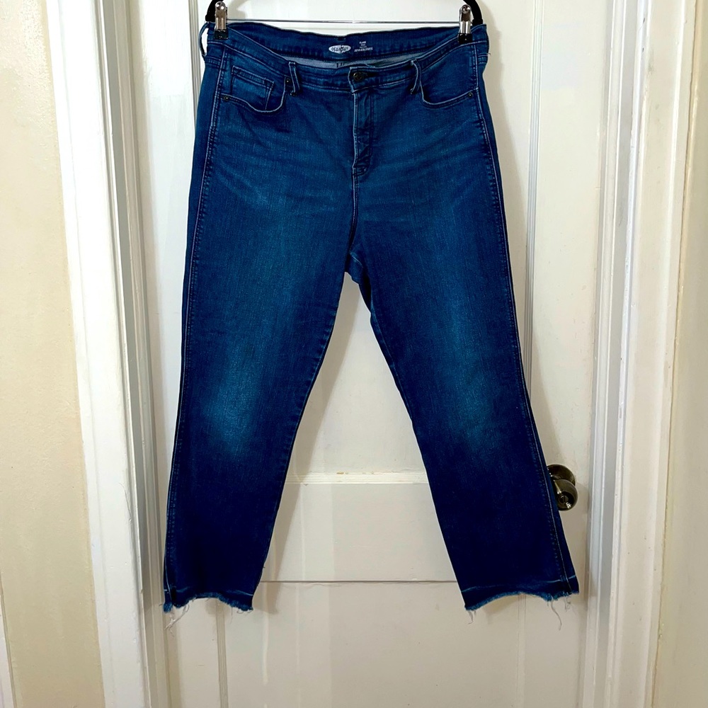 Cropped denim